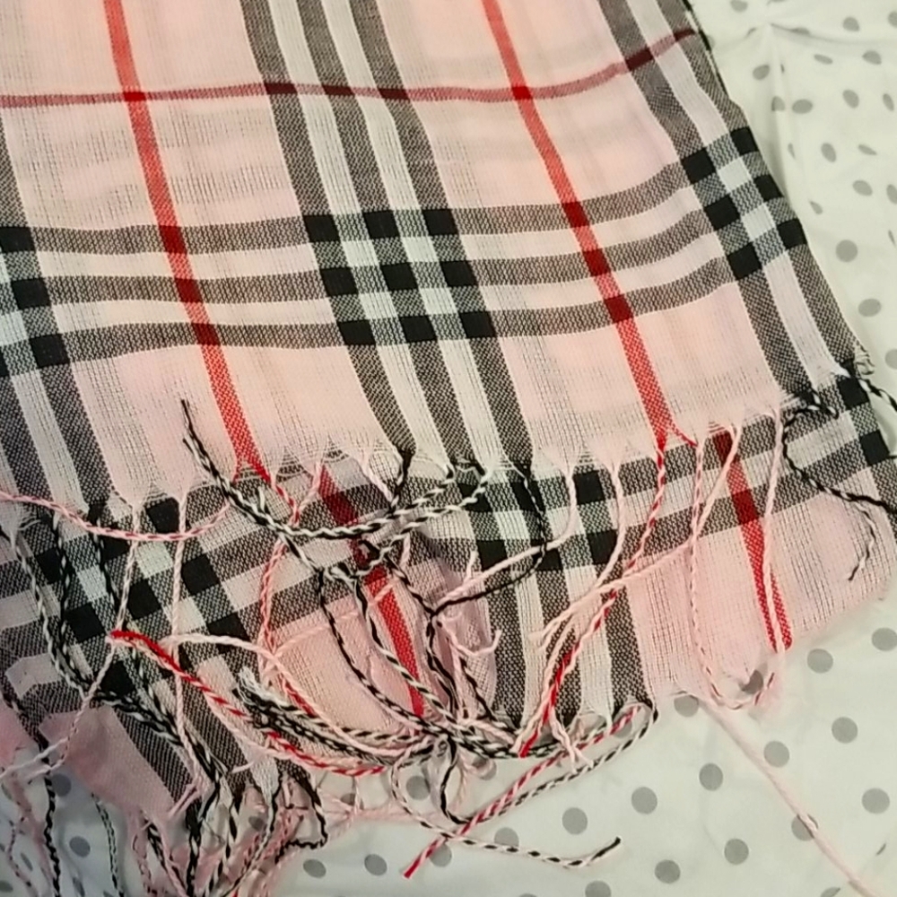 Plaid scarf